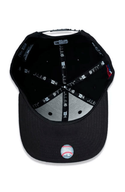 Boné New Era 9fifty Original Fit MLB New York Yankees Preto/Branco - NewSkull