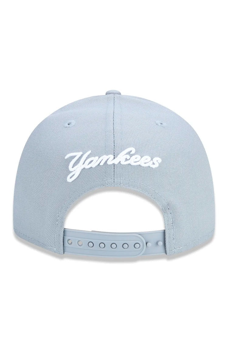 Boné New Era 9FIFTY Original Fit MLB New York Yankees Snapback Cinza/Branco - NewSkull