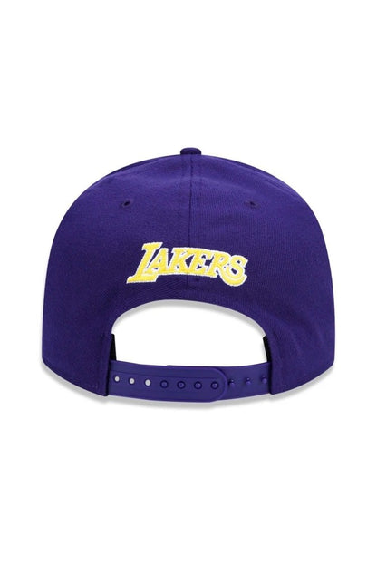 Boné New Era 9FIFTY Original Fit NBA Los Angeles Lakers Roxo/Amarelo - NewSkull