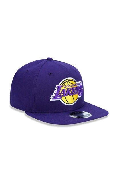 Boné New Era 9FIFTY Original Fit NBA Los Angeles Lakers Roxo/Amarelo - NewSkull
