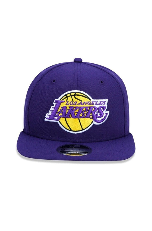 Boné New Era 9FIFTY Original Fit NBA Los Angeles Lakers Roxo/Amarelo - NewSkull