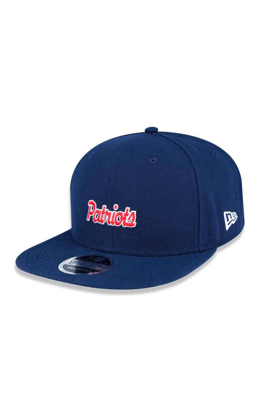 Bone New Era 9Fifty Original Fit New England Patriots Nfl Azul/Vermelho - NewSkull