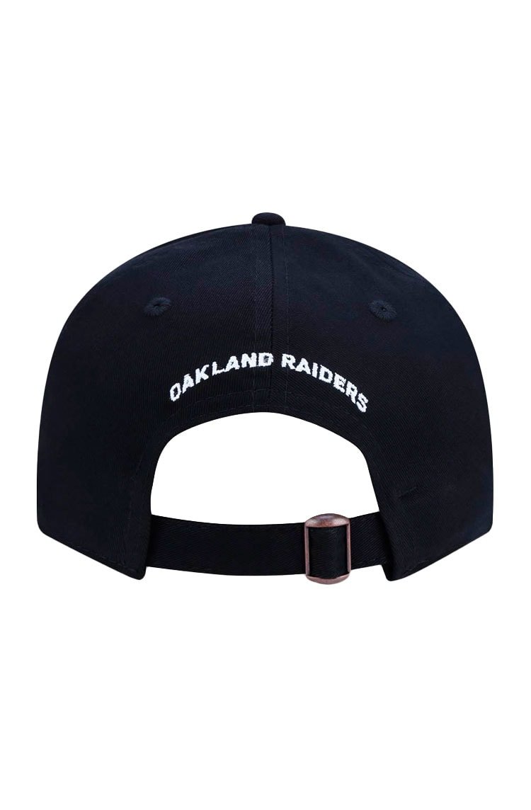 Bone New Era 9Fifty Original Fit Oakland Raiders Nfl Preto/Cinza - NewSkull