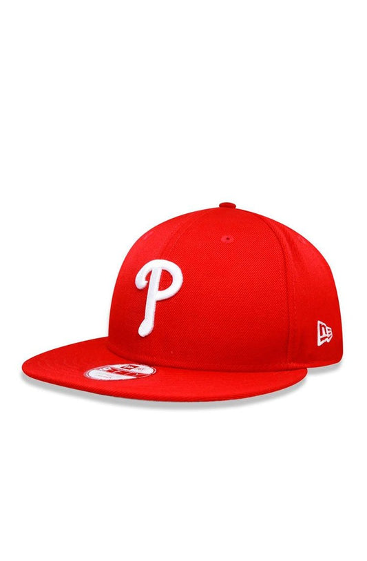 Bone New Era 9Fifty Original Fit Philadelphia Phillies Mlb Vermelho/Branco - NewSkull