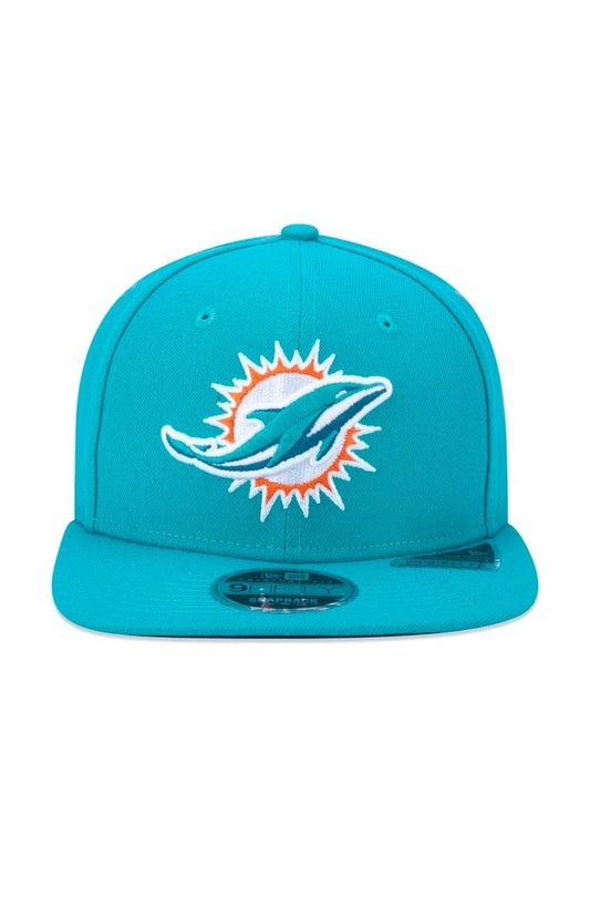 Boné New Era 9FIFTY Original Fit Snapback NFL Miami Dolphins Aba Reta Verde - NewSkull