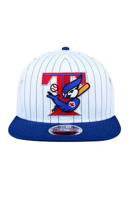 Bone New Era 9Fifty Original Fit Toronto Blue Jays Mlb Branco/Azul - NewSkull