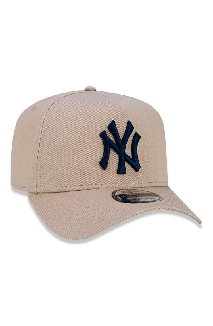 Boné New Era 9FORTY A - frame Mlb New York Yankees Bege/Azul - NewSkull