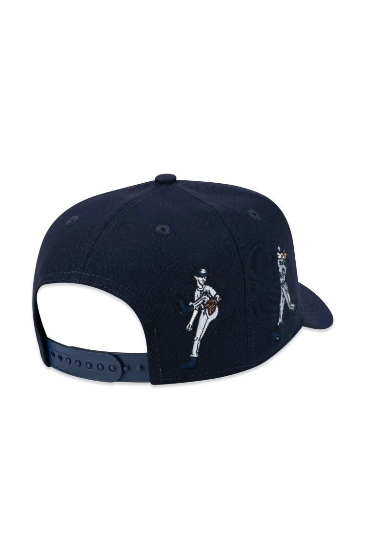 Boné New Era 9FORTY A - Frame MLB New York Yankees Freestyle Azul Marinho - NewSkull