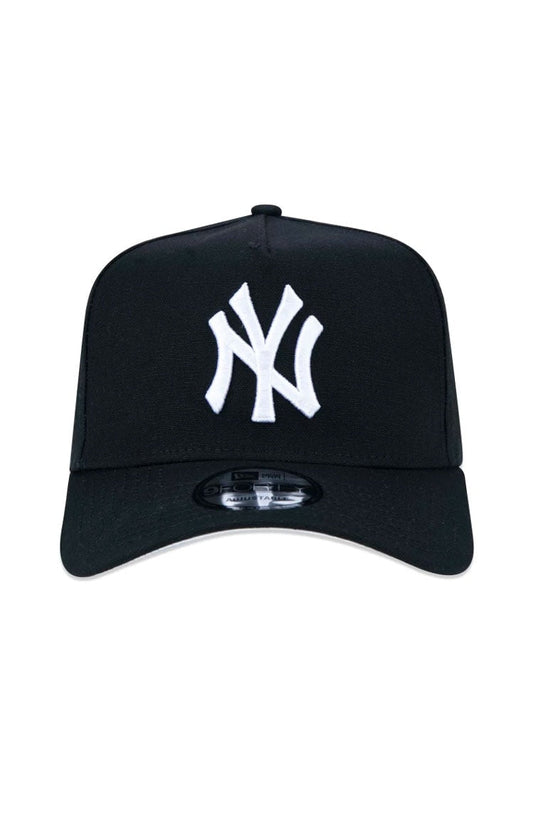Boné New Era 9FORTY A - Frame MLB New York Yankees Preto/Branco - NewSkull