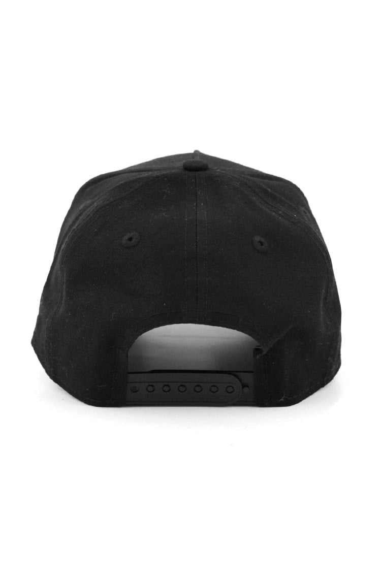 Boné New Era 9FORTY A - Frame MLB New York Yankees Preto/Preto - NewSkull