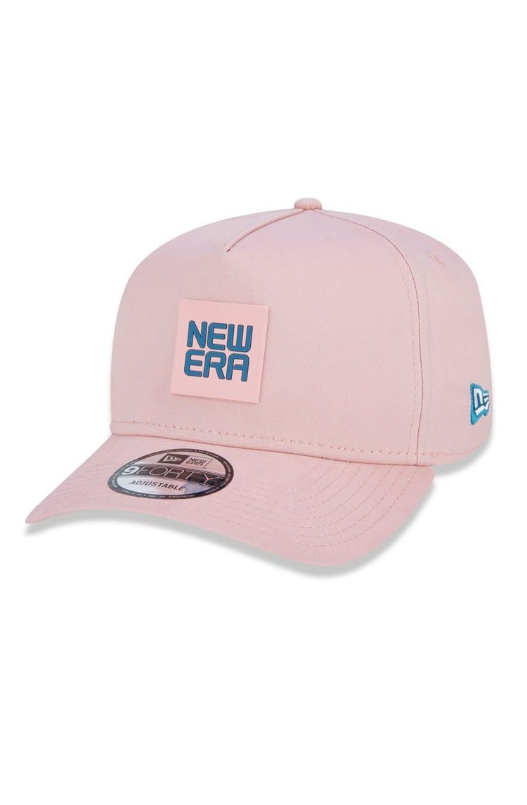 Bone NEW ERA 9Forty Aba Curva Snapback Rosa - NewSkull