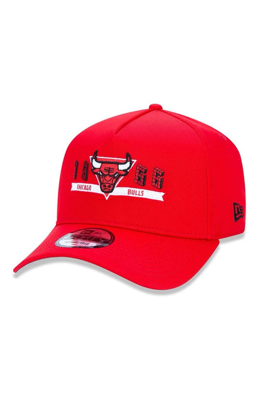 Boné New Era 9Forty Chicago Bulls Nba Vermelho - NewSkull