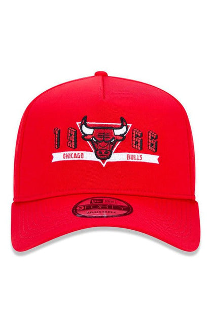 Boné New Era 9Forty Chicago Bulls Nba Vermelho - NewSkull
