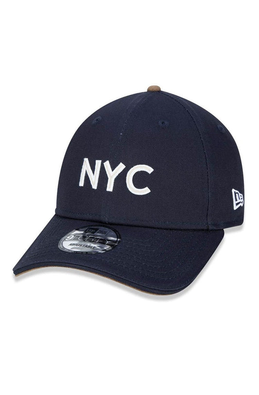 Bone NEW ERA 9Forty Fashion Nyc Aba Curva Snapback Azul/Marinho - NewSkull