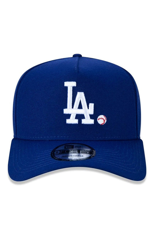 Boné New Era 9forty Los Angeles Dodgers Mlb Azul/Branco - NewSkull