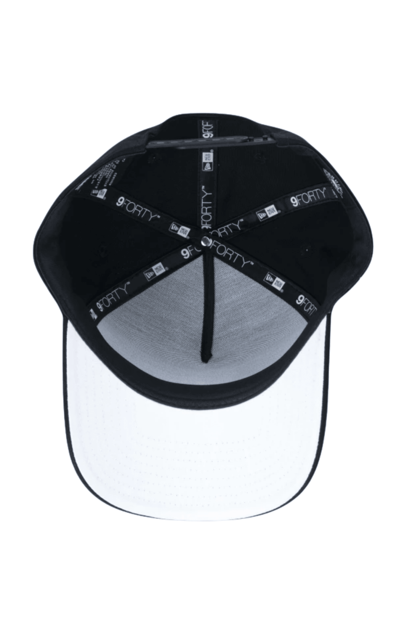 Boné New Era 9FORTY MLB A - Frame SNAPBACK Los Angeles Dodgers Preto/Branco - NewSkull