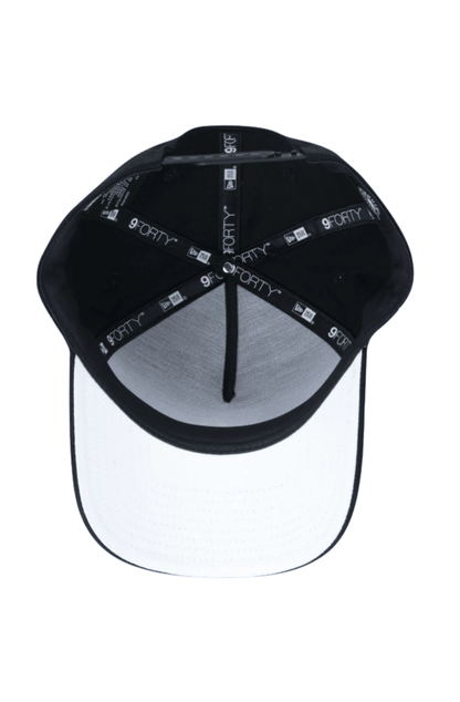 Boné New Era 9FORTY MLB A - Frame SNAPBACK Los Angeles Dodgers Preto/Branco - NewSkull