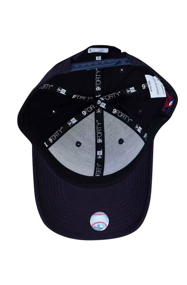 Boné New Era 9Forty Mlb New York Yankees Mini Logo Ny Marinho - NewSkull