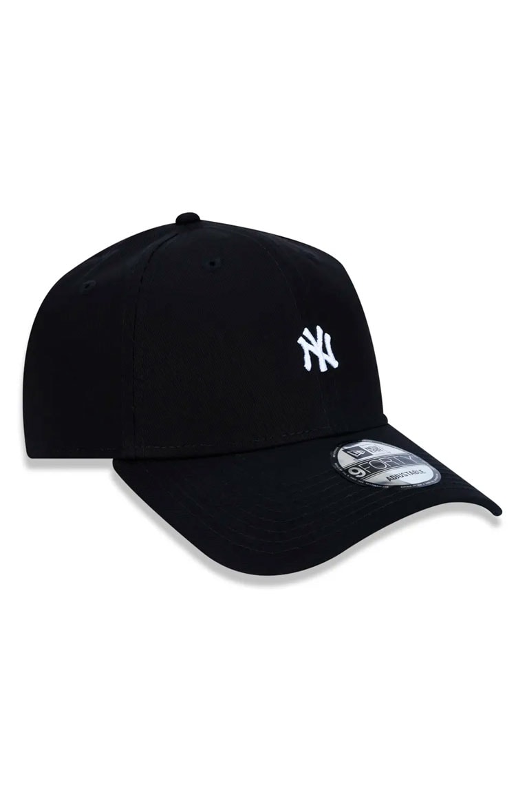 Boné New Era 9Forty Mlb New York Yankees Mini Logo Ny Preto - NewSkull