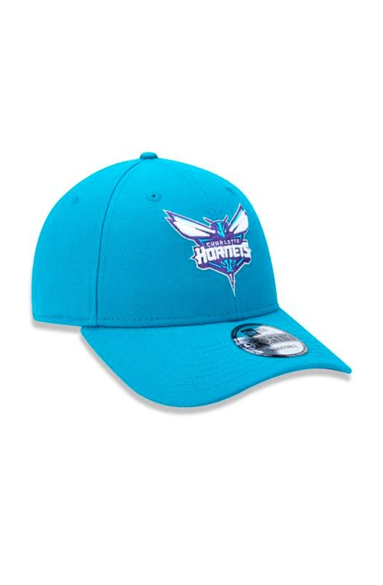 Boné New Era 9FORTY NBA Charlotte Hornets Verde Água - NewSkull