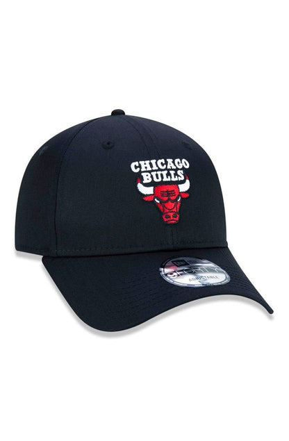 Boné New Era 9forty Nba Chicago Bulls Preto/Vermelho - NewSkull