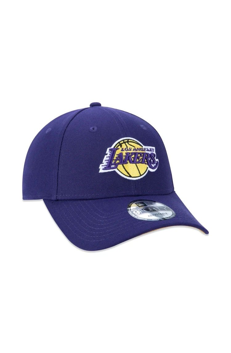 Boné New Era 9FORTY NBA Los Angeles Lakers 9FORTY Team Color Roxo/Amarelo - NewSkull