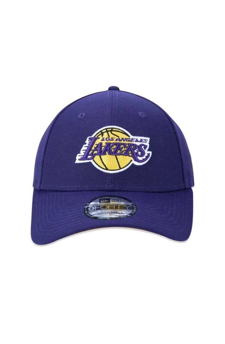 Boné New Era 9FORTY NBA Los Angeles Lakers 9FORTY Team Color Roxo/Amarelo - NewSkull