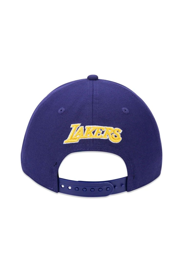 Boné New Era 9FORTY NBA Los Angeles Lakers 9FORTY Team Color Roxo/Amarelo - NewSkull