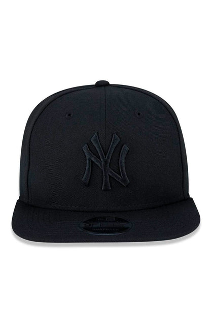 Boné New Era 9forty New York Yankees Mlb Snapback Preto/Preto - NewSkull