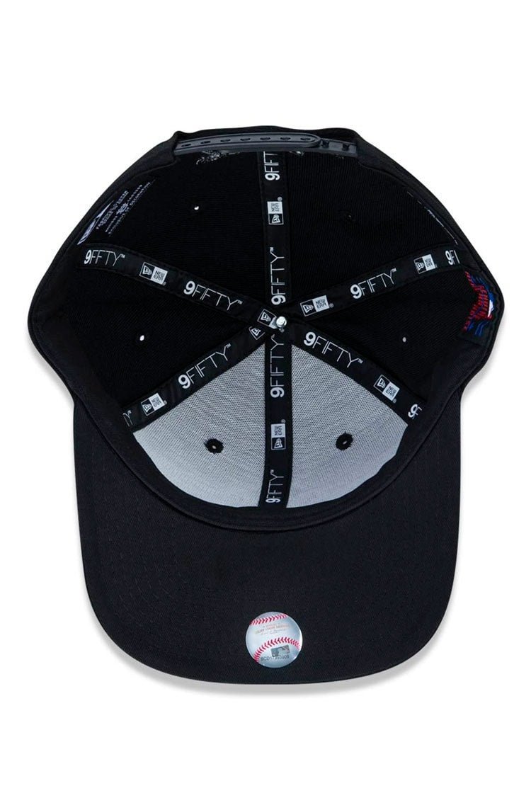 Boné New Era 9forty New York Yankees Mlb Snapback Preto/Preto - NewSkull