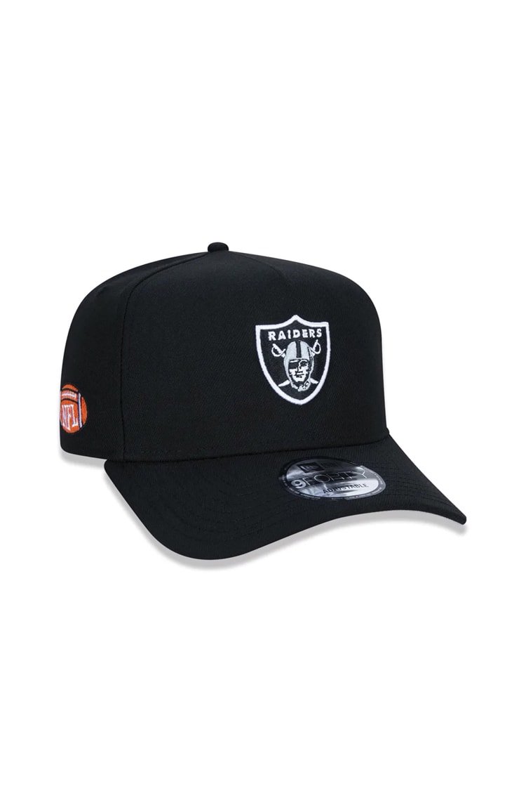 Boné New Era 9Forty Oakland Raiders Nfl Preto - NewSkull