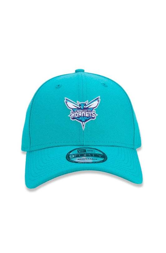 Boné New Era 9forty Snapback Aba Curva Charlotte Hornets Time Verde/Roxo - NewSkull