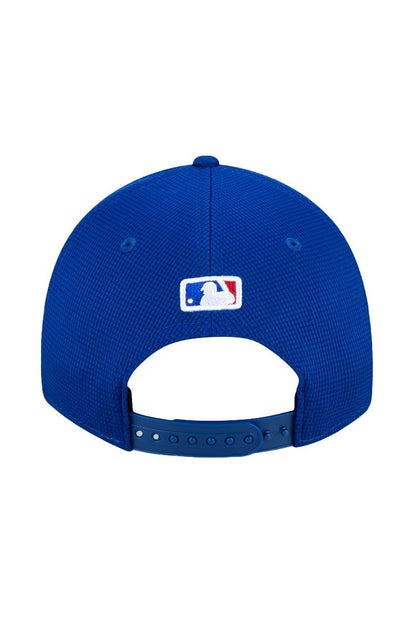 Bone New Era 9Forty Stretch Snap Mlb Chicago Cubs Clubhouse Azul/Vermelho - NewSkull