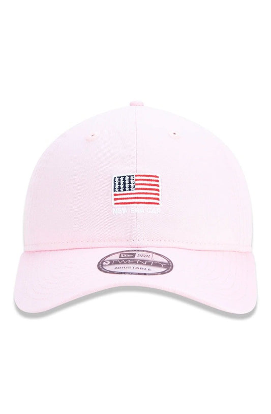 Boné New Era 9TWENTY Bandeira EUA Rosa/Vermelho - NewSkull