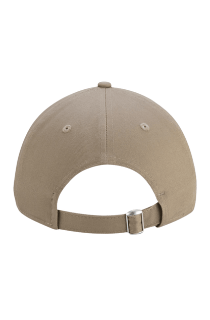 Boné New Era 9TWENTY MLB Los Angeles Dodgers Aba Curva Marrom/Branco - NewSkull