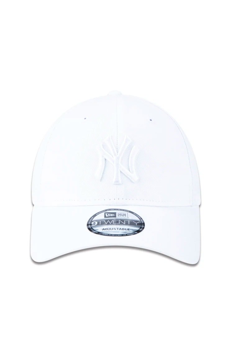 Boné New Era 9TWENTY MLB New York Yankees Aba Curva Branco - NewSkull