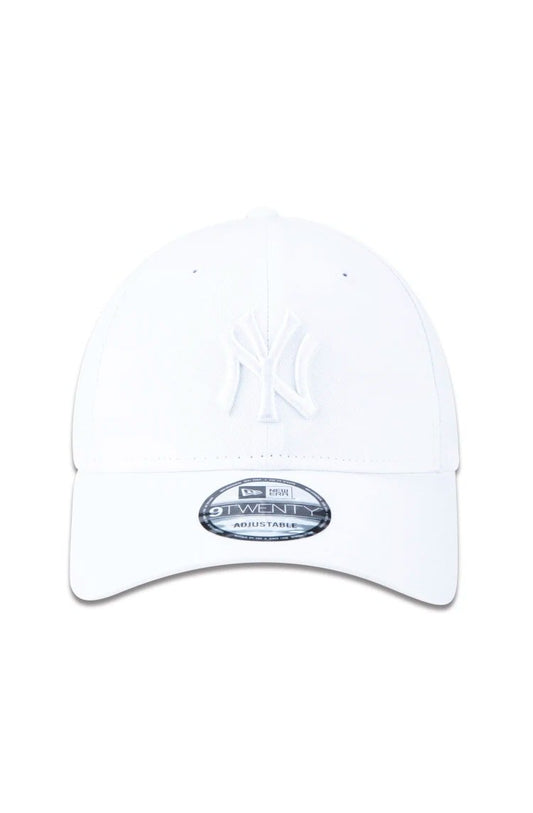 Boné New Era 9TWENTY MLB New York Yankees Aba Curva Branco - NewSkull