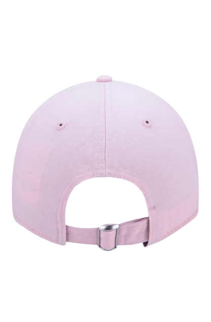 Bone New Era 9TWENTY MLB New York Yankees Aba Curva Rosa/Branco - NewSkull