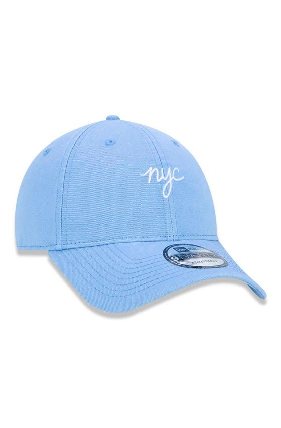 Boné New Era 9Twenty Nyc New York City Pastel Azul Claro - NewSkull