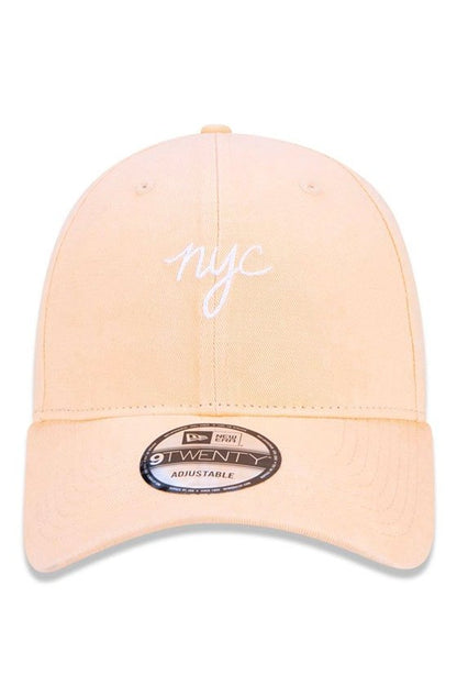 Boné New Era 9Twenty Nyc New York City Pastel Laranja - NewSkull