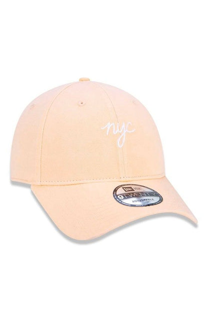 Boné New Era 9Twenty Nyc New York City Pastel Laranja - NewSkull