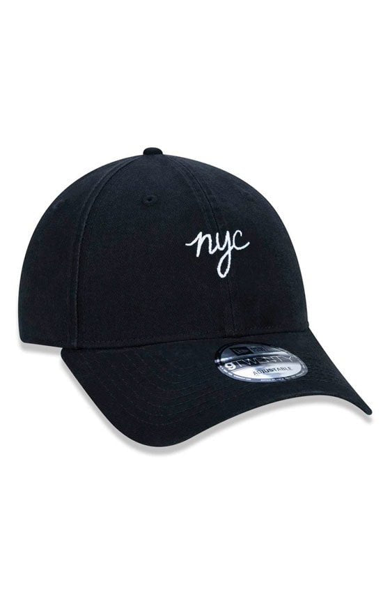 Boné New Era 9Twenty Nyc New York City Pastel Preto - NewSkull