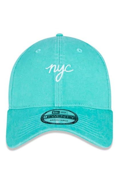 Boné New Era 9Twenty Nyc New York City Pastel Verde - NewSkull