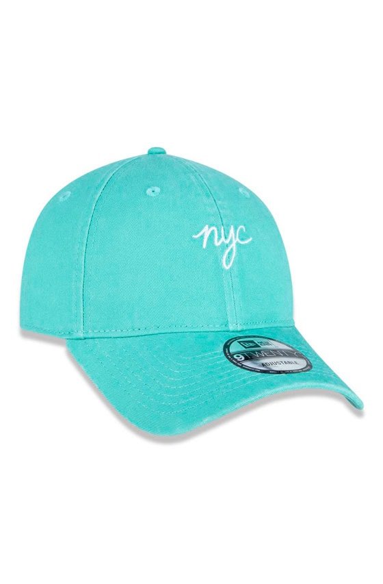 Boné New Era 9Twenty Nyc New York City Pastel Verde - NewSkull