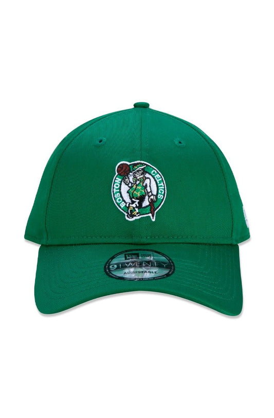 Boné New Era 9twenty Strapback Aba Curva Boston Celtics Time Verde/Branco - NewSkull