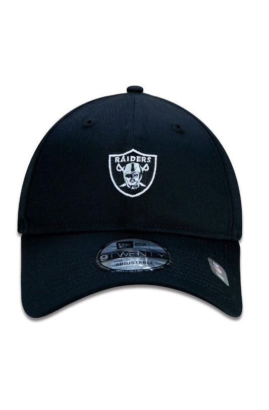 Boné New Era 9twenty Strapback Aba Curva Las Vegas Raiders Sport Preto/Branco - NewSkull