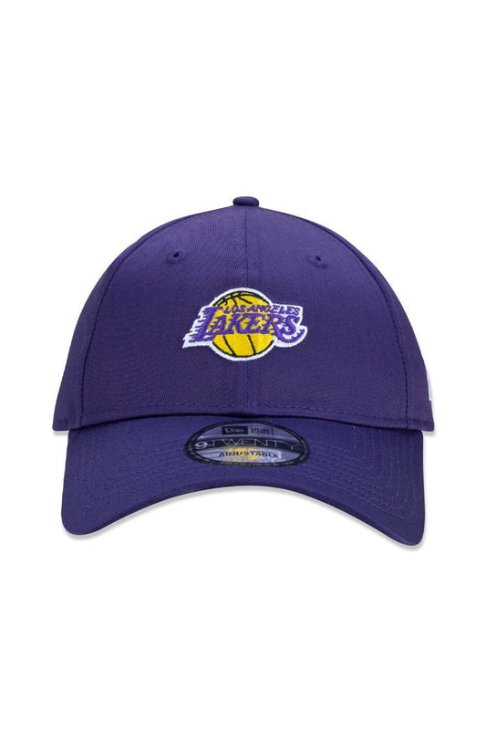 Boné New Era 9twenty Strapback Aba Curva Los Angeles Lakers Sport Roxo/Amarelo - NewSkull