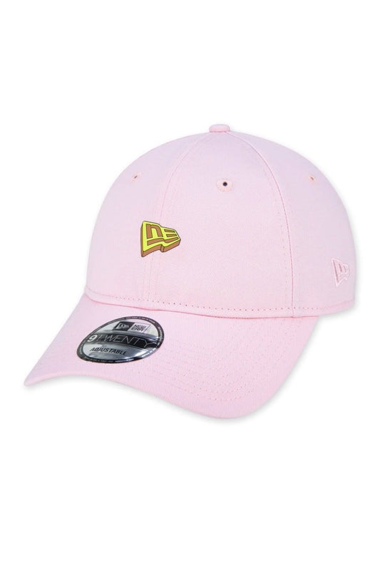 Bone New Era 9twenty Trick Me 3d Flag Rosa/Amarelo - NewSkull