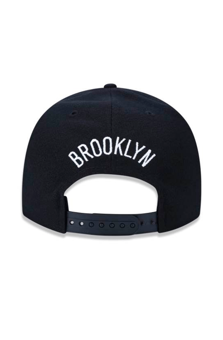 BONÉ NEW ERA BROOKLYN NETS NBA SNAPBACK PRETO - NewSkull