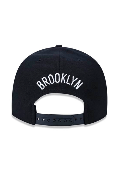 BONÉ NEW ERA BROOKLYN NETS NBA SNAPBACK PRETO - NewSkull